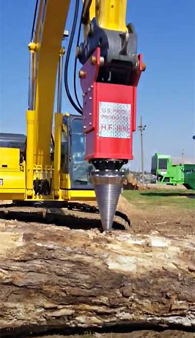 HF800 Industrial Cone Wood Splitter
